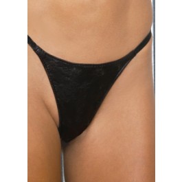 Plus Size Leather G-String