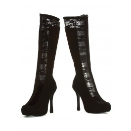 4 Inch Knee High Boot With Lace