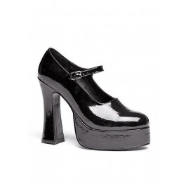 5 Inch Chunky Heel Mary Jane Women'S Size Shoe