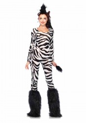 Wild Zebra Bodysuit Costume