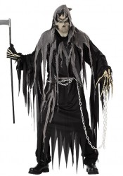 Men's Mr. Grim Scary Demon Ghost Horror Costume