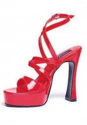 5 Inch Heel Strappy Sandal Women'S Size Shoe